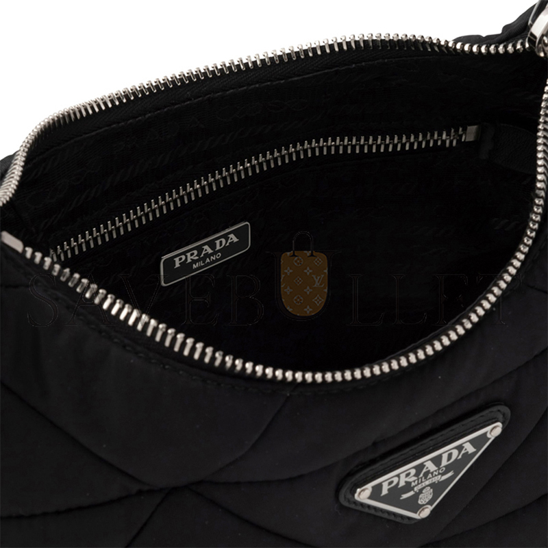 Pra*a padded re-nylon shoulder bag 1bc151 (24*17*7cm)